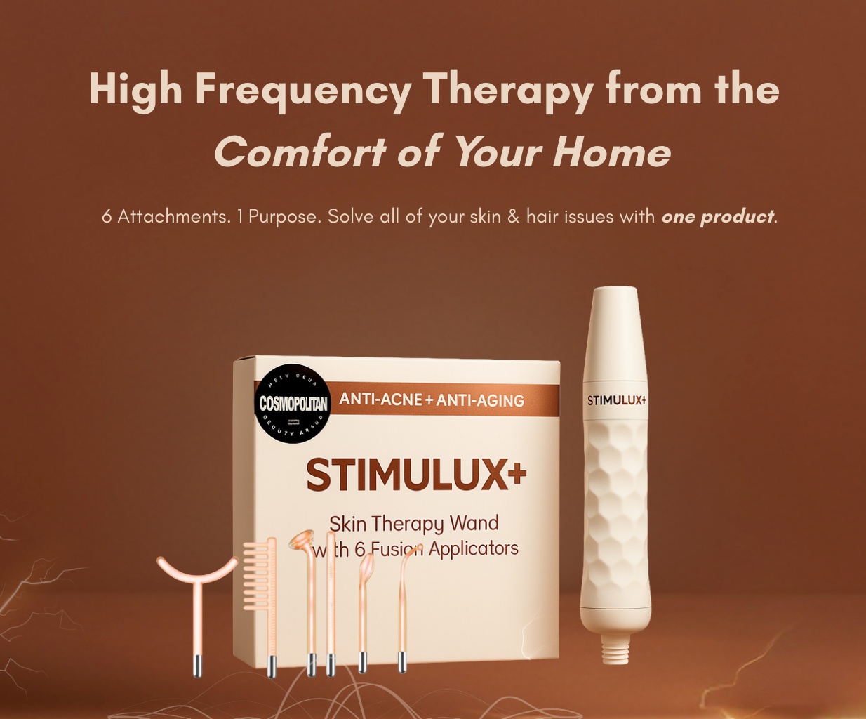 STIMULUX+™ Clinical High Frequency Wand