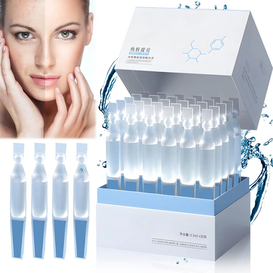 3% Hyaluronic Acid 30 PCS/Box 377 Hyaluronic Acid TubesUltra-Hydrating Serum Single-Use VialsHyaluronic Acid Hyaluronic Acid Serum